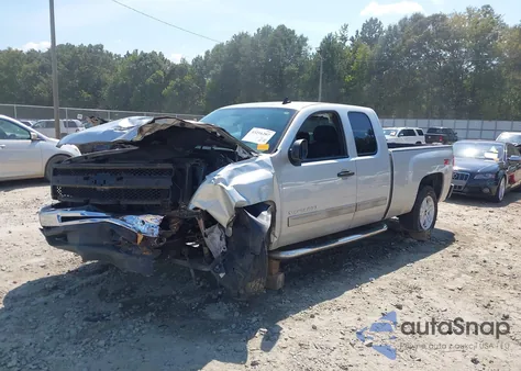 2011 Chevrolet Silverado 1500 Lt из США, поврежденный, VIN 1GCRCSE07BZ416581
